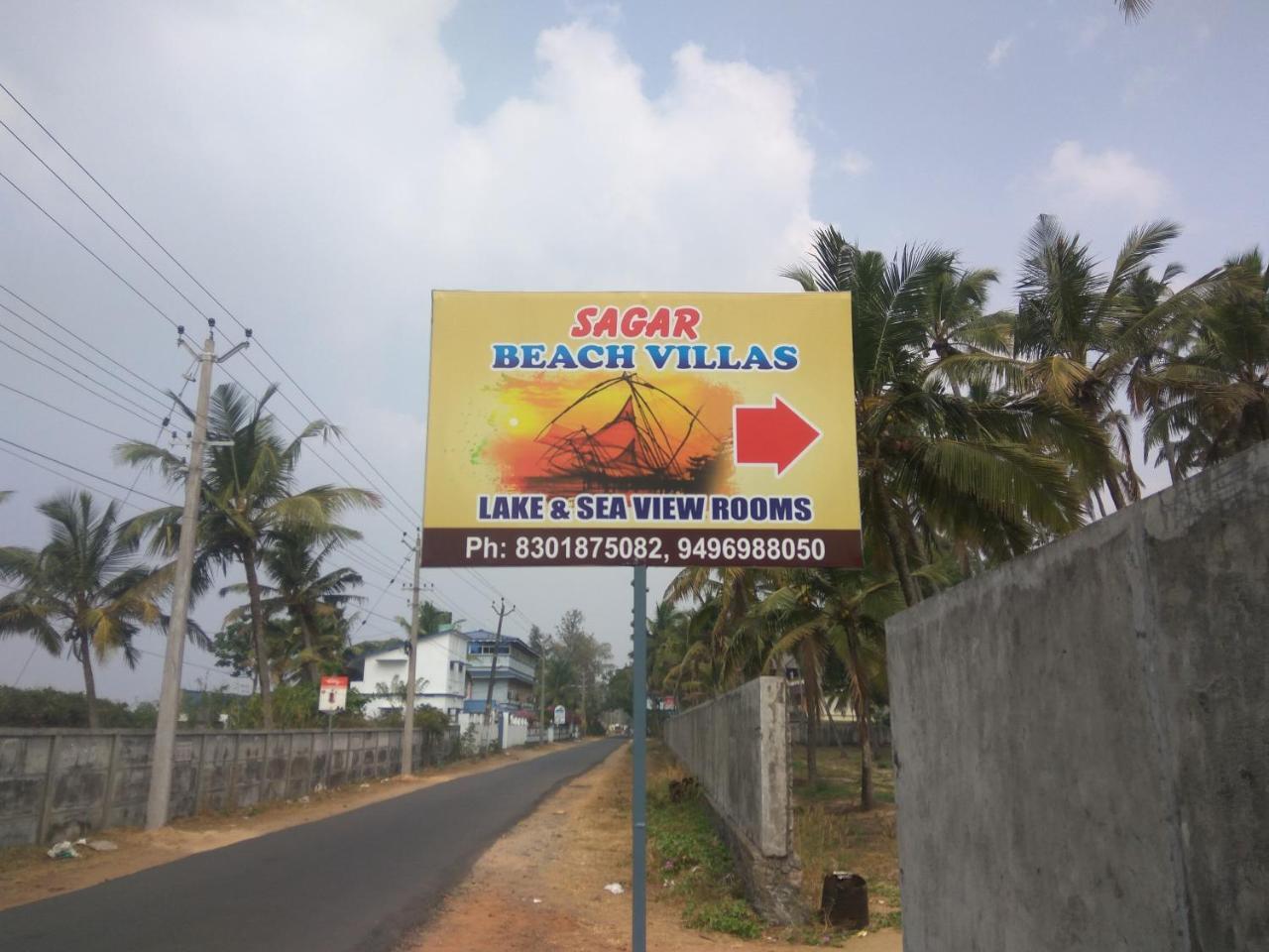 Sagar Beach Villas Home Stay Cherai Beach Esterno foto